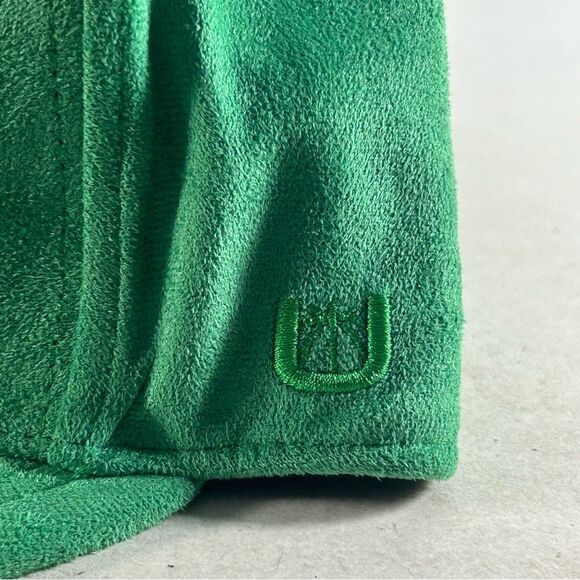 Boston Celtics Ultra Game Faux Suede NBA Snap Back Hat Cap Kelly Green OSFM - Picture 3 of 6